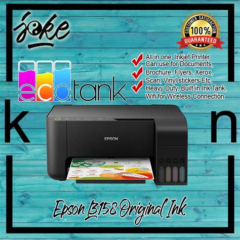 epson 3 in 1 printer price philippines|Epson L3158 3 in 1 Printer With WiFi .